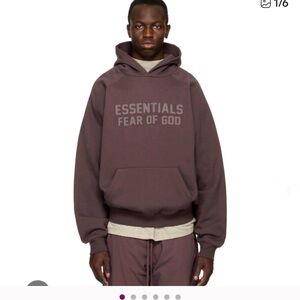 Essentials Hoodie - Deep Purple
